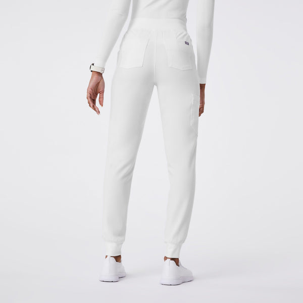 women's Optic White Zamora High-Rise - Jogger Scrub Pant™