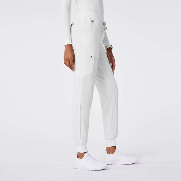 women's Optic White Zamora - Jogger Scrub Pant™