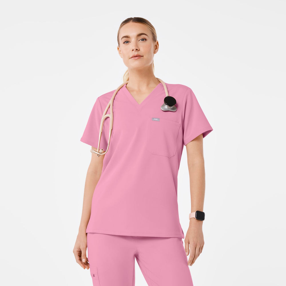 women's Chalk Pink Catarina -  Scrub Top™