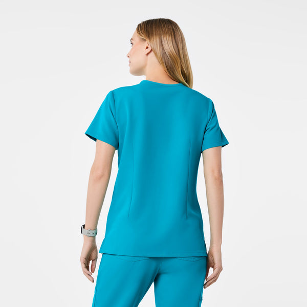 women's Teal Catarina -  Scrub Top™