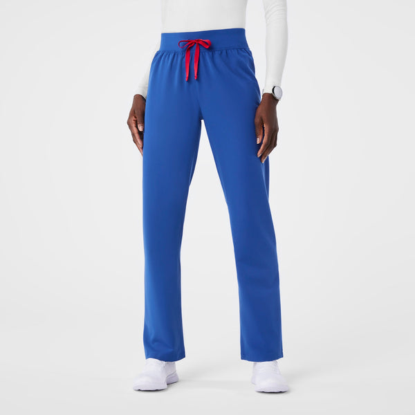 women's Winning Blue Livingston High-Rise- Straight-Leg Scrub Pant™