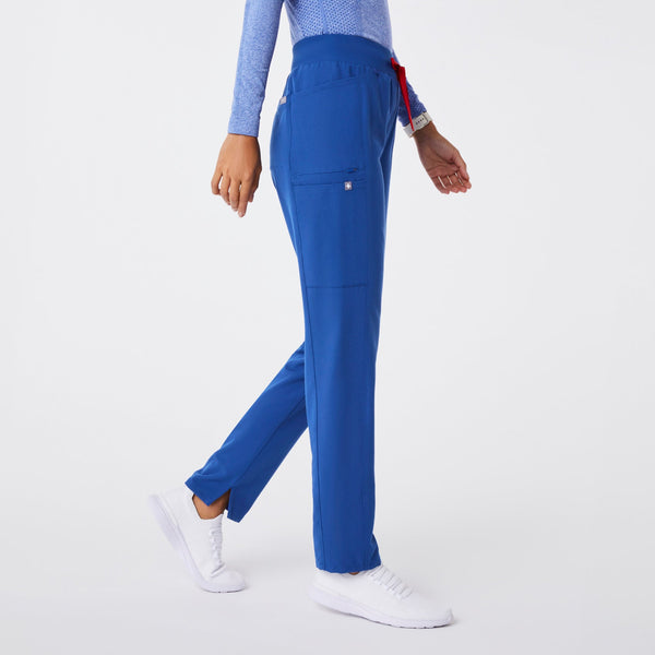 women's Winning Blue Mayfair High-Rise - Tall Skinny Tapered Scrub Pant