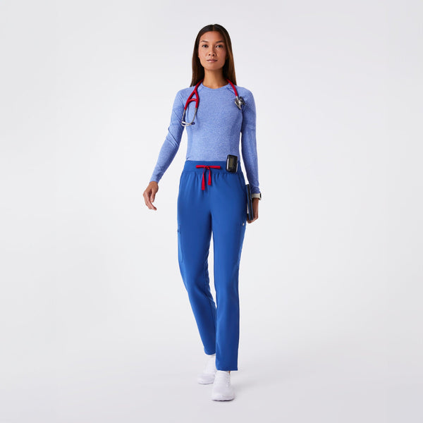 women's Winning Blue Yola High-Rise Slim  - Petite  Scrub Pant™
