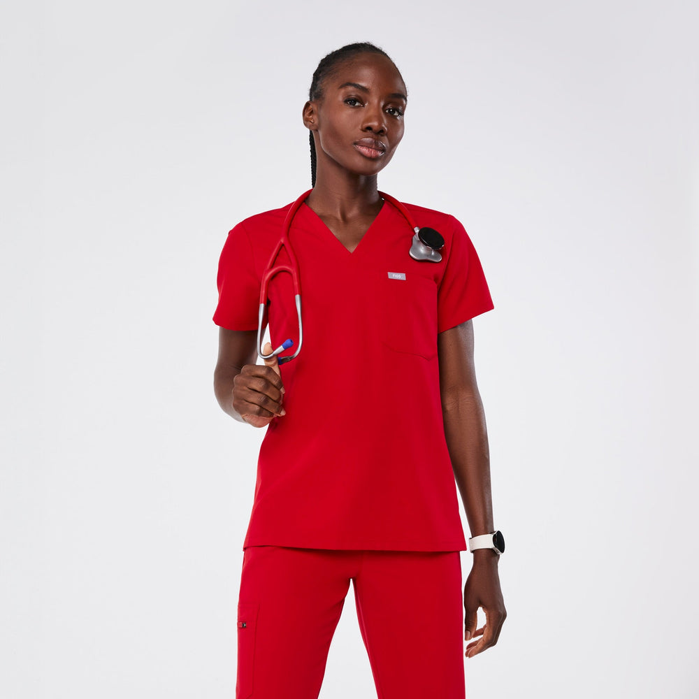 women's Winning Red Catarina -  Scrub Top™