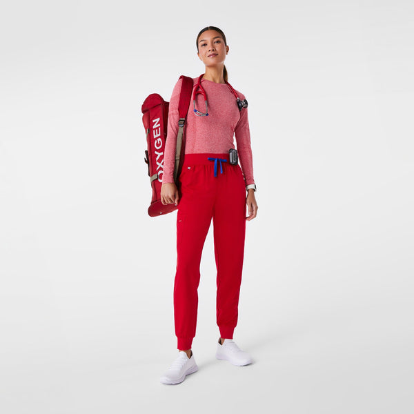 women's Winning Red Zamora High-Rise - Jogger Scrub Pant™