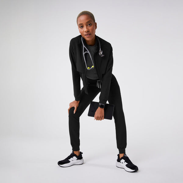 unisex Black FIGS | New Balance 3447