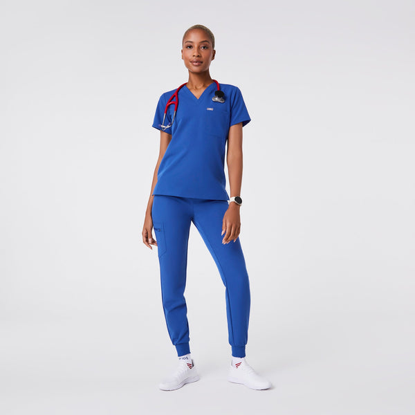 women's Winning Blue Catarina Petite -  Scrub Top™
