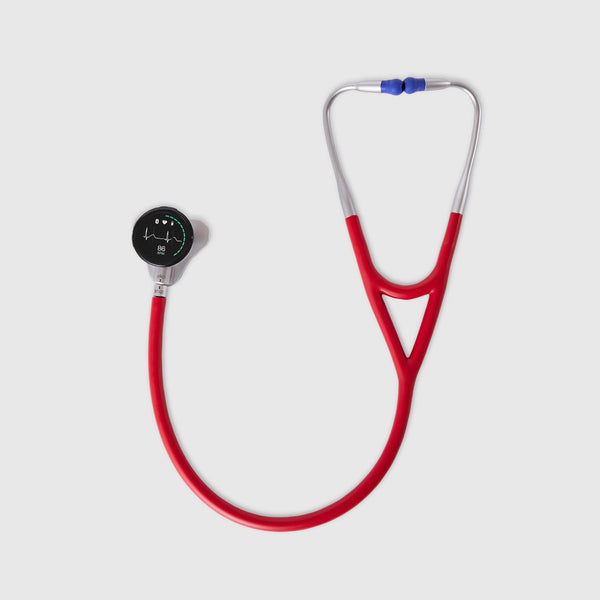 The Winning Red FIGS | Eko CORE 500 Digital Stethoscope™ Set