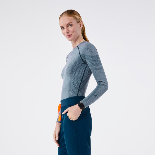women's Deep Reef Salta Seamless - Long-Sleeve Underscrub