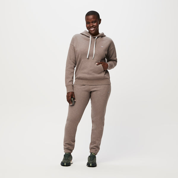 women's Dark Fawn Off-Shift™ - Hoodie Sweatshirt