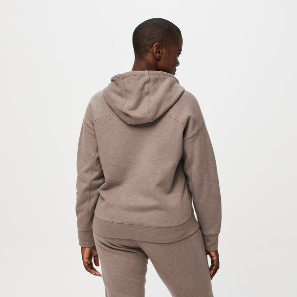 women's Dark Fawn Off-Shift™ - Hoodie Sweatshirt