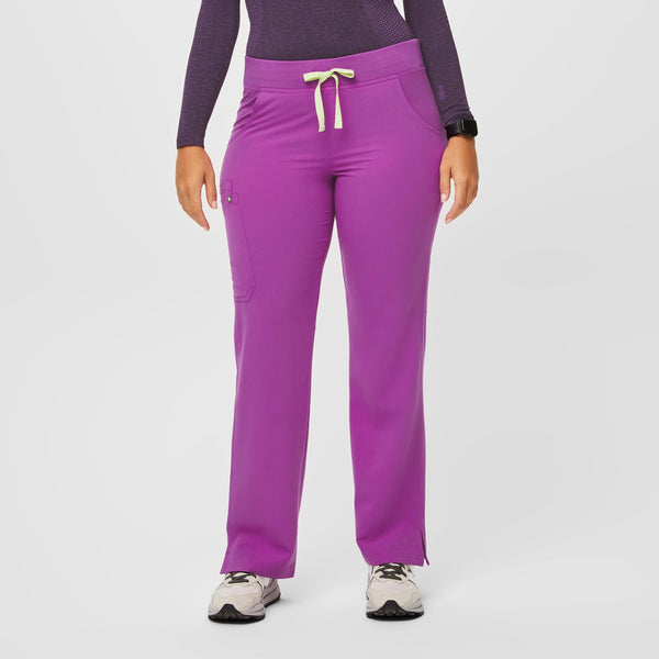 women's Purple Jolt Kade - Petite Straight-Leg Scrub Pant™ (3XL - 6XL)