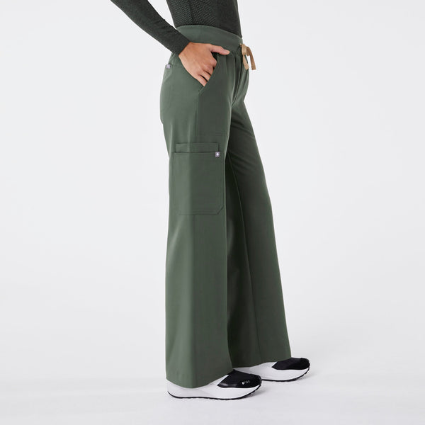 women's Moss Isabel High-Rise Wide-Leg - Scrub Pant