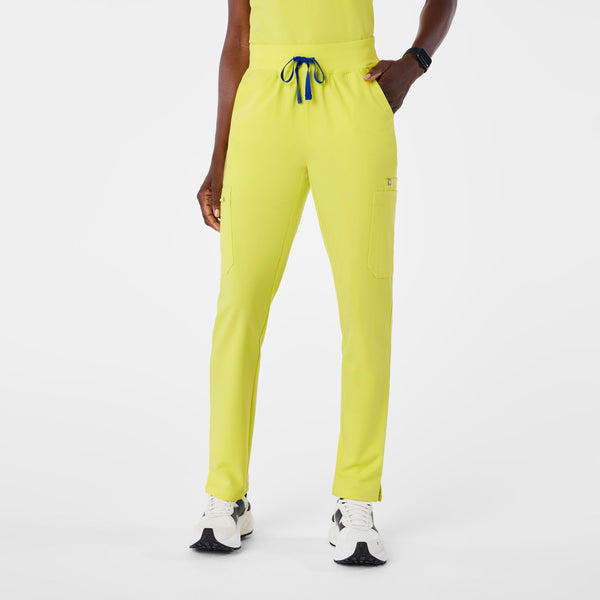 women's Serving Lime Yola High-Rise Slim  - Petite  Scrub Pant™