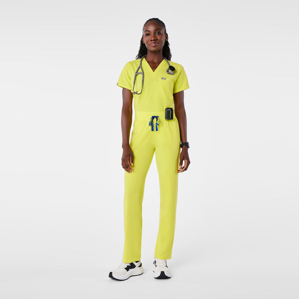 women's Serving Lime Livingston High-Rise- Straight-Leg Scrub Pant™
