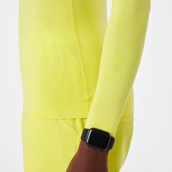 women's Serving Lime Salta Seamless - Long-Sleeve Underscrub