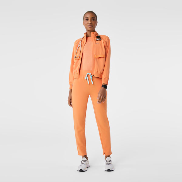 women's Shaka Orange Alva High-Rise Tapered - Scrub Pant