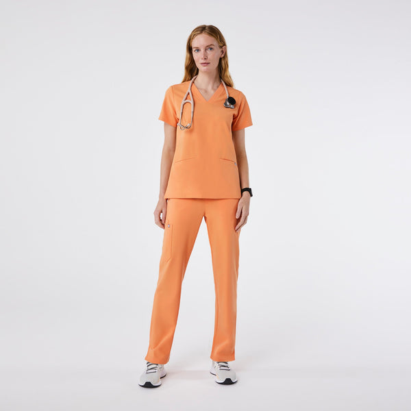 women's Shaka Orange Casma -  Scrub Top™