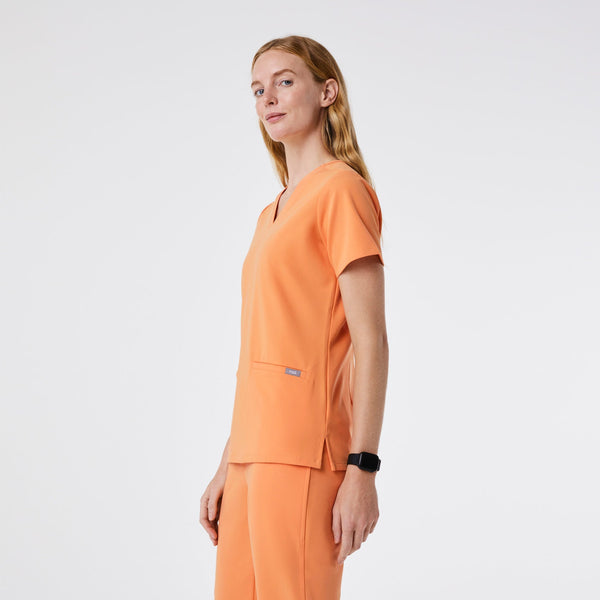 women's Shaka Orange Casma -  Scrub Top™