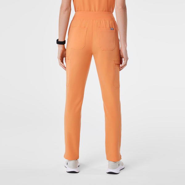 women's Shaka Orange Yola High-Rise Slim  - Petite  Scrub Pant™