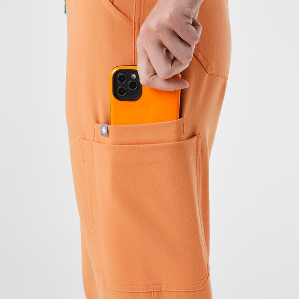 women's Shaka Orange Yola High-Rise Slim  - Petite  Scrub Pant™