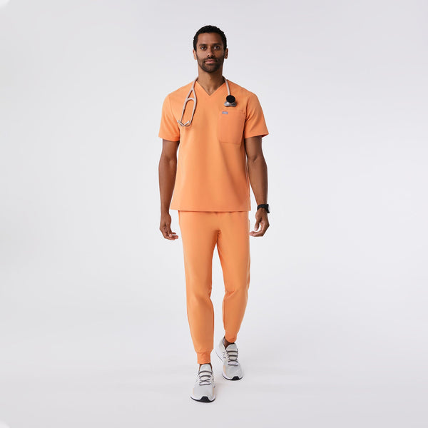 men's Shaka Orange Leon -  Scrub Top™