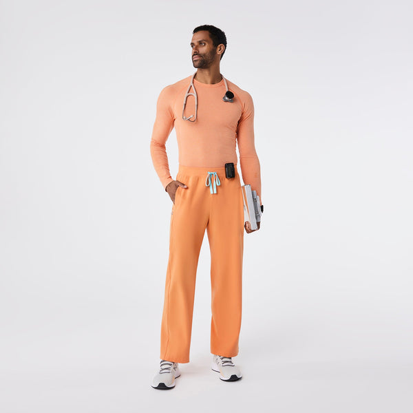 men's Shaka Orange Pierce Straight-Leg - Tall Scrub Pant