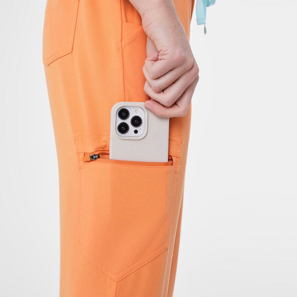 women's Shaka Orange Zamora - Petite Jogger Scrub Pant™