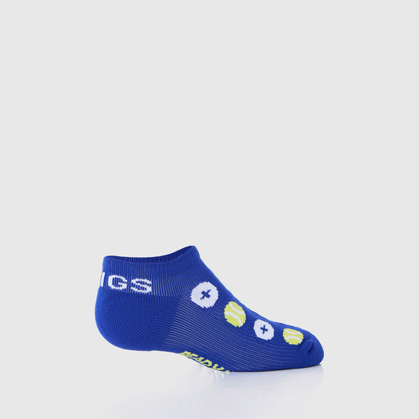 women's Winning Blue Tennis Ball All Over - Ankle Socks