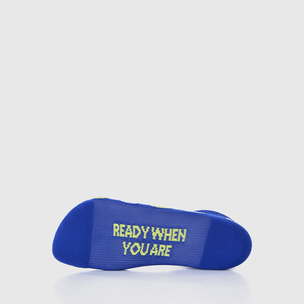 women's Winning Blue Tennis Ball All Over - Ankle Socks