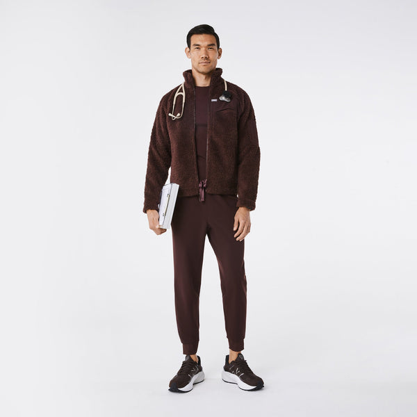 men's Espresso On Shift High-Pile - Fleece Bomber Jacket™