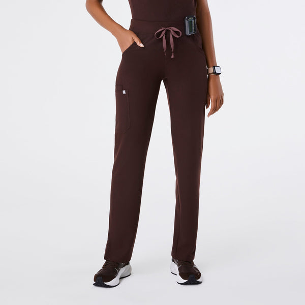 women's Espresso Kade - Petite Straight-Leg Scrub Pant™
