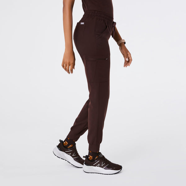 women's Espresso Uman Relaxed - Tall Jogger Scrub Pant