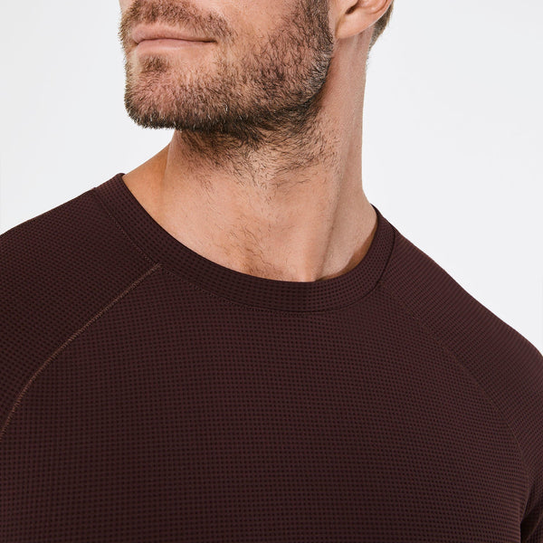 men's Espresso Waffle - Long-Sleeve Underscrub