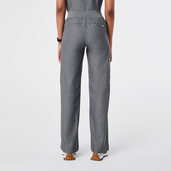 women's Graphite Isabel High-Rise Wide-Leg - Scrub Pant