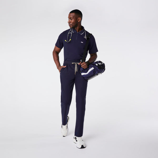 men's Navy Lloyd Slim Tapered  - Tall Scrub Pant