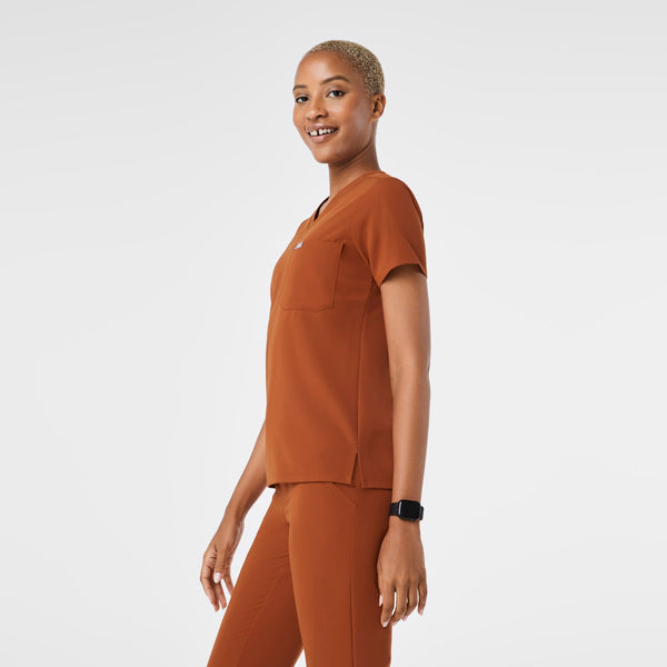 women's Dirty Chai Catarina -  Scrub Top™