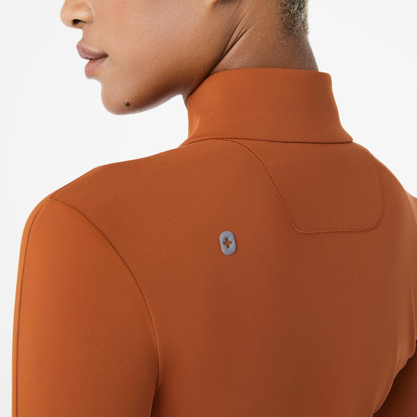 women's Dirty Chai ContourKnit Scrub Jacket