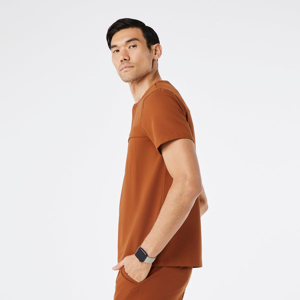 men's Dirty Chai Corfield - Henley Scrub Top