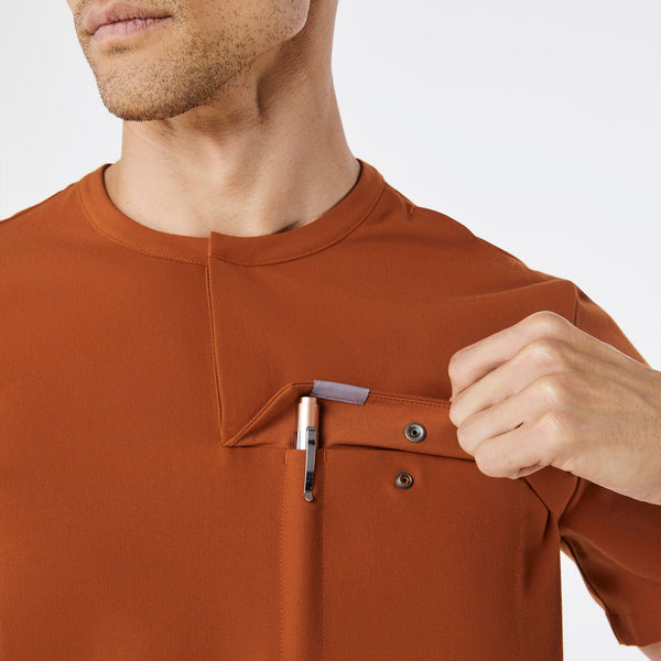 men's Dirty Chai Corfield - Henley Scrub Top