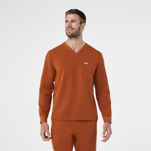 men's Dirty Chai Leon Long-Sleeve - Scrub Top™