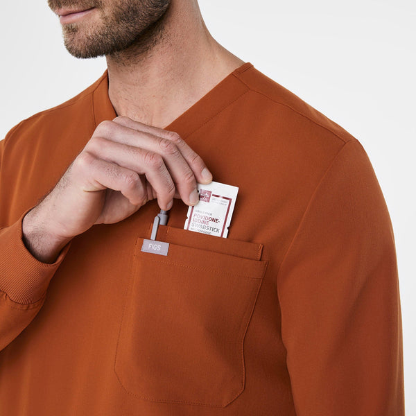 men's Dirty Chai Leon Long-Sleeve - Scrub Top™