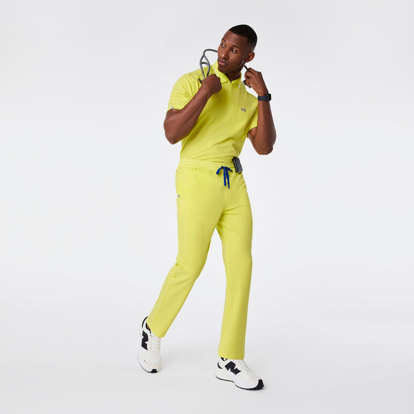 men's Serving Lime Lloyd Slim Tapered - Short Scrub Pant