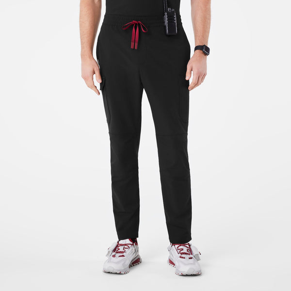 men's Black Indestructible Tapered - Short Scrub Pant
