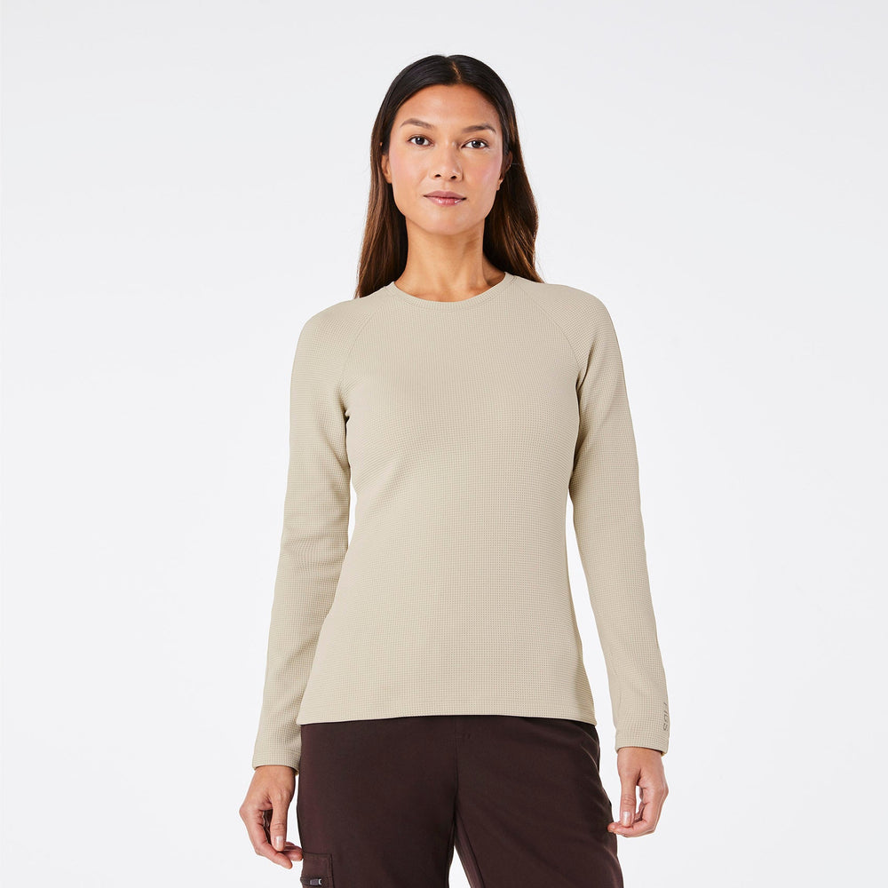 women's Bone Waffle - Long-Sleeve Underscrub