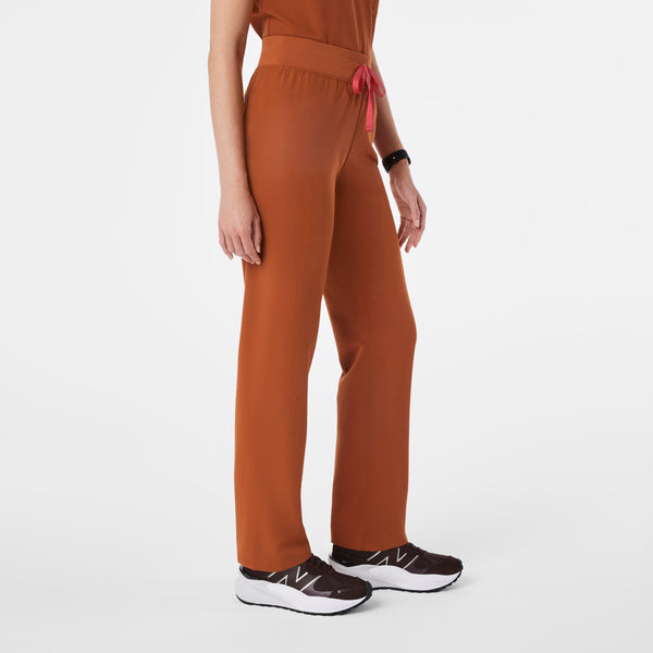 women's Dirty Chai Livingston High-Rise- Petite Straight-Leg Scrub Pant™