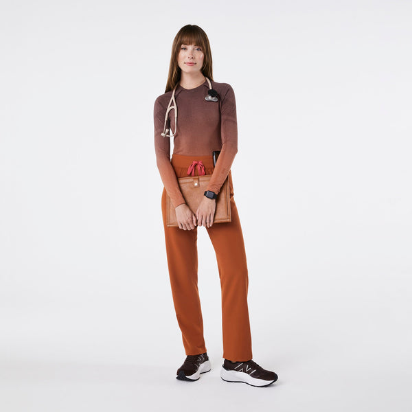 women's Espresso Salta Seamless - Long-Sleeve Underscrub