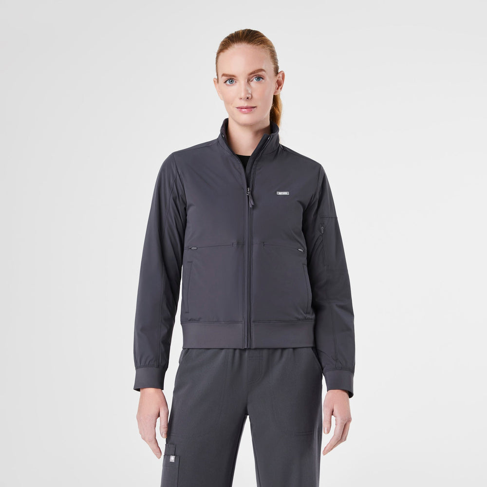 women's Charcoal Float Bomber Jacket™