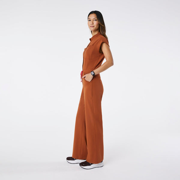 women's Dirty Chai Rafaela Wide-Leg - ScrubJumpsuit™