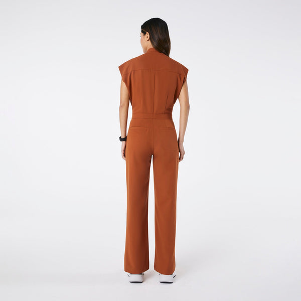 women's Dirty Chai Rafaela Wide-Leg - Tall ScrubJumpsuit™